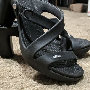Crocs heeled sandal